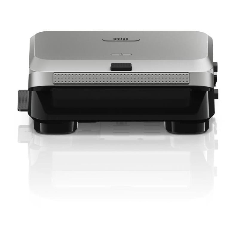 Grill électrique BRAUN Sandwich Maker 5 SM5006 - 800 W - Inox / Noir