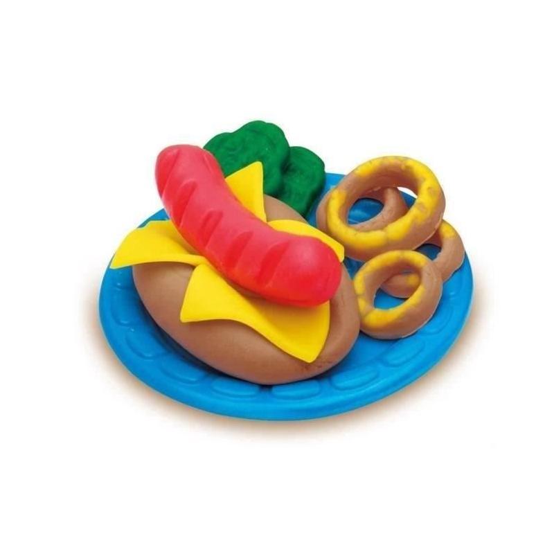 Créez des burgers amusants avec le set Play-Doh Burger Party !