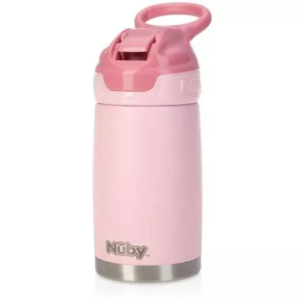 Gourde isotherme - NUBY - 300 ml - Acier inocydable - Rose
