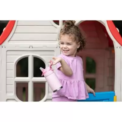 Gourde isotherme NUBY 300 ml Rose - Pratique et tendance Gourde isotherme NUBY 300 ml Rose - Pratique et tendance