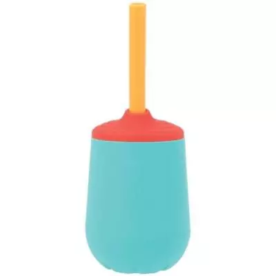 Tasse d'apprentissage NUBY silicone 120 ml - Dès 6 mois - Multicolore
