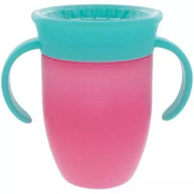 Lot de 2 tasses 360° NUBY avec poignées - Fille