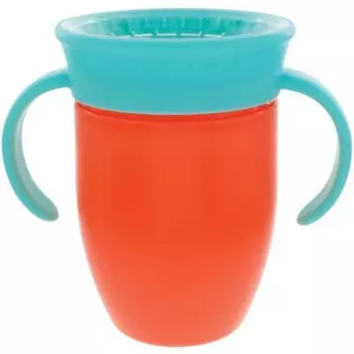 Lot de 2 tasses 360° NUBY avec poignées - Garçon Lot de 2 tasses 360° NUBY avec poignées - Garçon