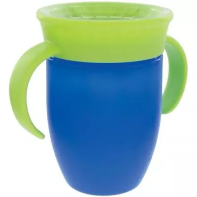 Lot de 2 tasses 360° NUBY avec poignées - Garçon Lot de 2 tasses 360° NUBY avec poignées - Garçon