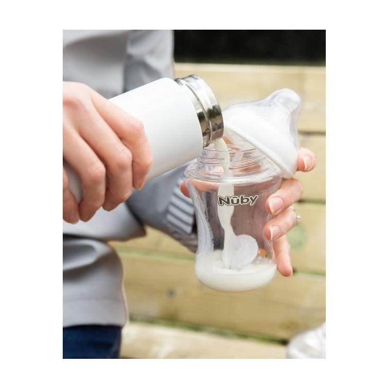 Préparation biberons - NUBY - RapidCool™ - Pret en 2 min - Blanc