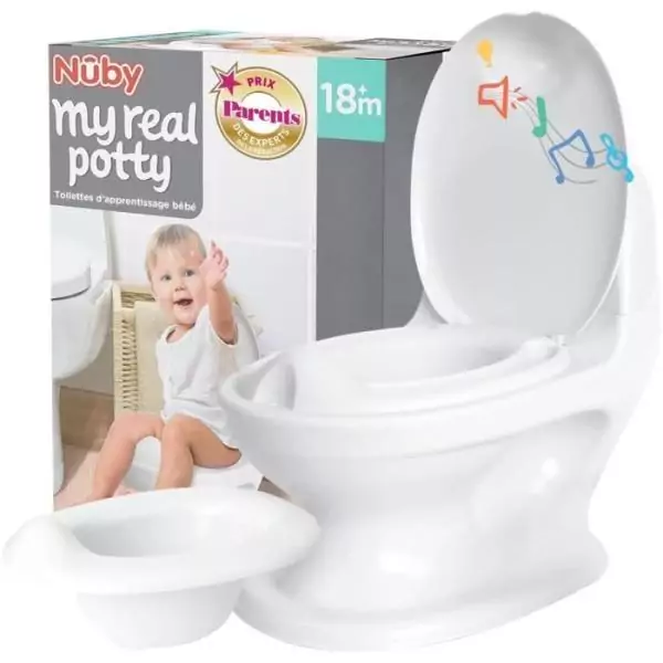 Pot mini toilettes - NUBY - Dr. Talbot's - My Real Potty
