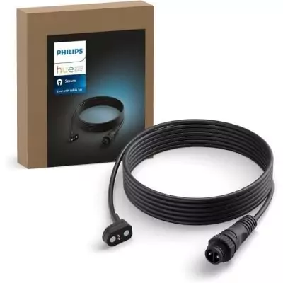 Câble de charge d'extérieur Philips Hue CSA-2DA 5m Noir