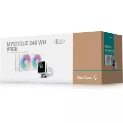 Refroidisseur liquide DEEPCOOL MYSTIQUE 240 WH ARGB - Kit Complet