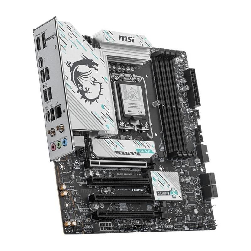 Carte mere - MSI - B860M GAMING PLUS WIFI l B860 LGA 1851 (Socket V1) micro ATX