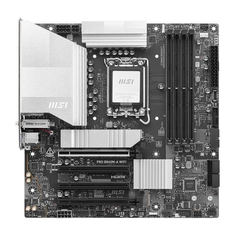 Carte mere - MSI - PRO B860M-A WIFI Intel B860 LGA 1851 (Socket V1) micro ATX