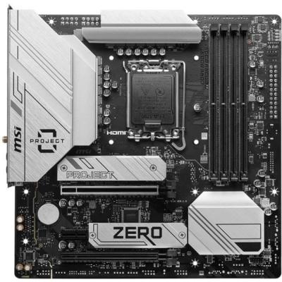 Carte mère MSI B760M Project Zero Intel B760 LGA 1700 micro ATX