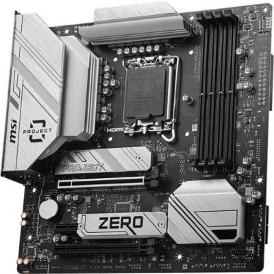 Carte mère MSI B760M Project Zero Intel B760 LGA 1700 micro ATX