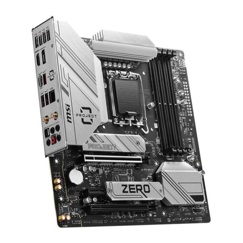 Carte mère MSI B760M Project Zero Intel B760 LGA 1700 micro ATX
