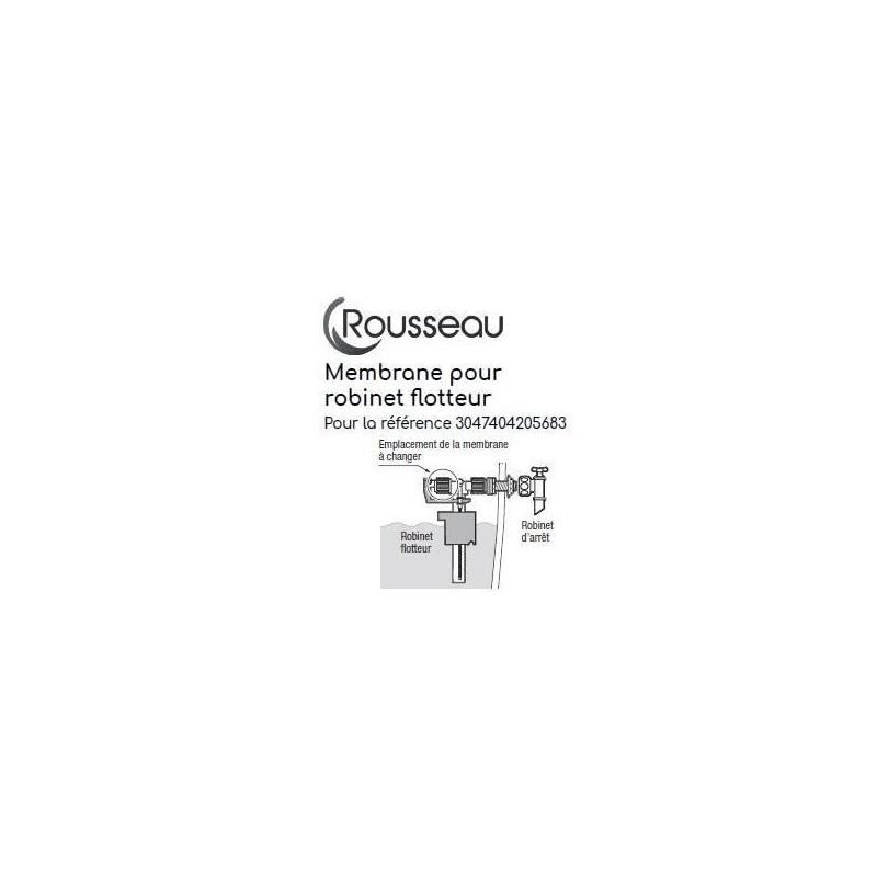 Membrane pour robinet flotteur silencieux - ROUSSEAU - Cetifié NF