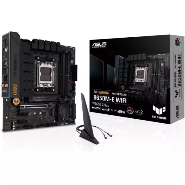 Carte mere - ASUS - TUF GAMING B650M-E WIFI - AMD B650 - Emplacement AM5 micro ATX
