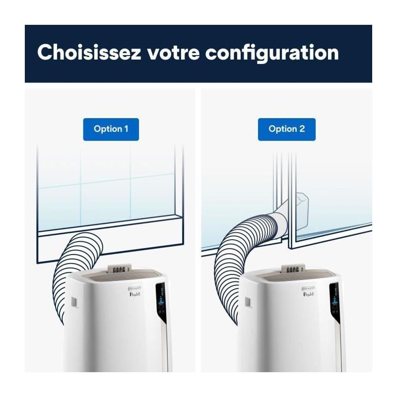 Climatiseur mobile puissant - DELONGHI - PAC EL110 WIFI