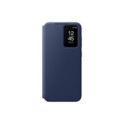 Étui Smart View avec porte-carte Galaxy S24 FE Bleu - Protégez votre téléphone avec style