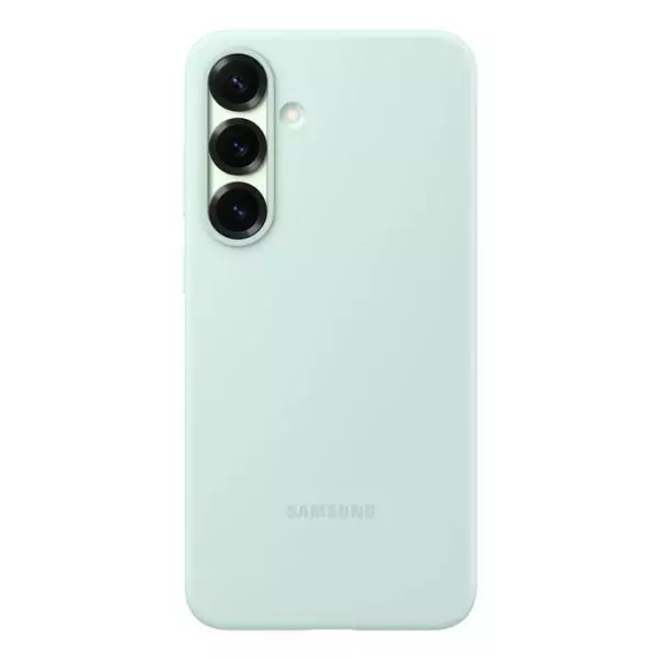 Coque silicone Galaxy S25+ Vert d'eau