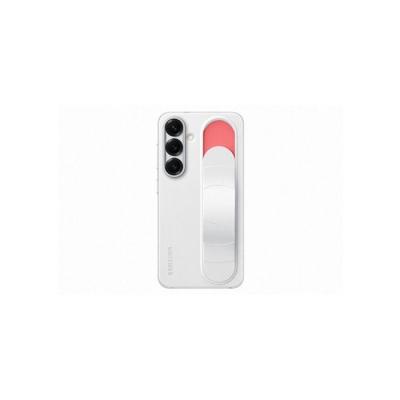 Coque Samsung Galaxy S25 Blanche avec Support et Lanière intégrée