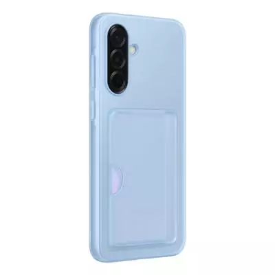 Coque arrière avec porte-carte Galaxy A36 5G Bleu - Pratique et élégant
