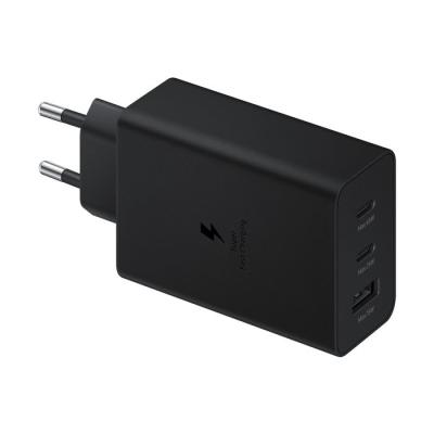 Adaptateur secteur Trio 65W - 2 x USB-C - 1 x USB-A - Noir - sans câble