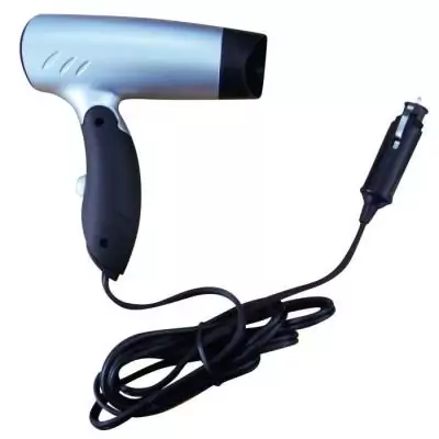 Sèche-cheveux compact 12V - Fonction chaud et froid