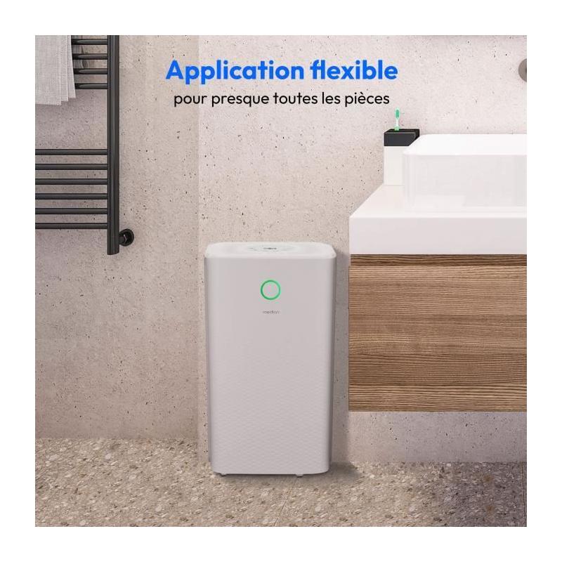 Éliminez l'humidité avec ce Déshumidificateur MEDION - 12L/jour