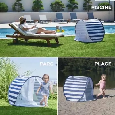 Tente anti-UV Babymoov FPS 50+ Marinière - Parc Bébé