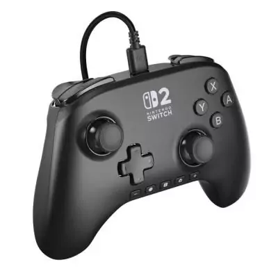 Manette de jeu Nintendo Switch filaire noire Power A