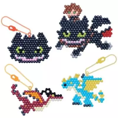 Kit Dragons - AQUABEADS - 800 perles - À partir de 4 ans Kit Dragons - AQUABEADS - 800 perles - À partir de 4 ans