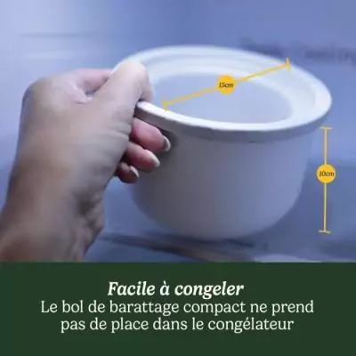 Sorbetière CUISINART ICEM10E - Préparation rapide 25min