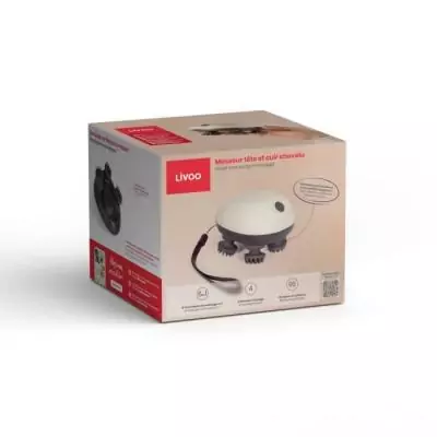 Masseur tete et cuir chevelu pour un massage relaxant - LIVOO Masseur tete et cuir chevelu pour un massage relaxant - LIVOO