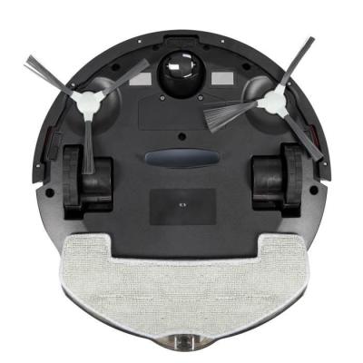 Aspirateur Robot laveur connecté - LIVOO - DOH145 WASH'UP - 1000 Pa - 70 min - 2 réservoirs - Noir