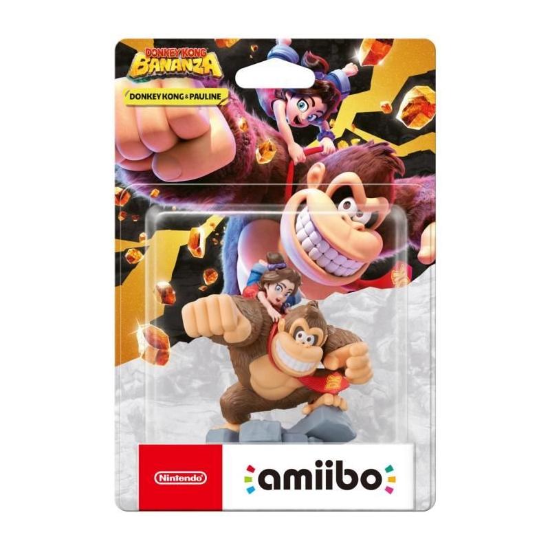 Figurine Amiibo - Donkey Kong & Pauline • Collection Donkey Kong