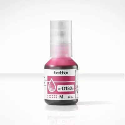 Cartouche d'encre Brother BTD180M Magenta - 5000 pages - Standard Cartouche d'encre Brother BTD180M Magenta - 5000 pages - Standard