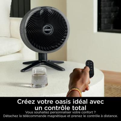 Ventilateur de table - SHARK - FA150EU - Avec ou sans fil - FlexBreeze TableMate