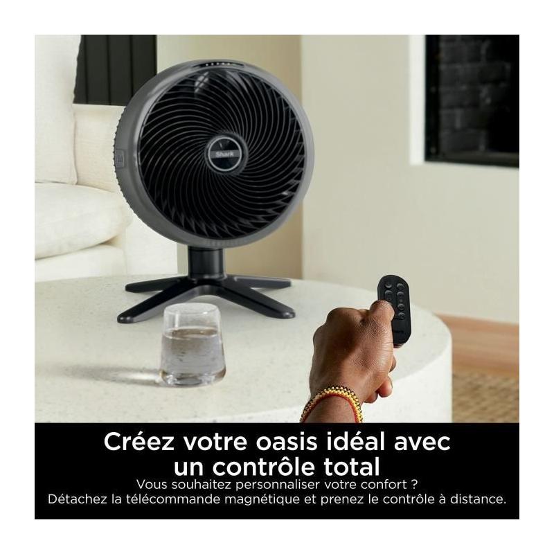 Ventilateur de table - SHARK - FA150EU - Avec ou sans fil - FlexBreeze TableMate