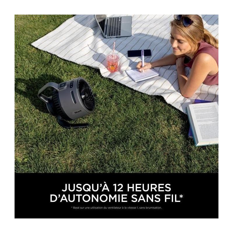 Ventilateur brumisateur SHARK FlexBreeze HydroGo