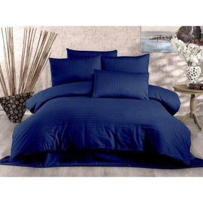 Parure de lit bleue - Housse de couette 220x240 + 2 taies 60x60