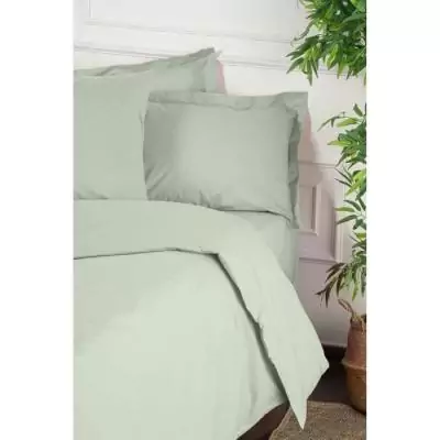 Ensemble de lit 100% coton renforcé - Vert Ensemble de lit 100% coton renforcé - Vert