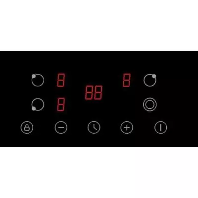 Plaque de cuisson vitrocéramique 3 foyers OCEANIC - L56 x P49 cm