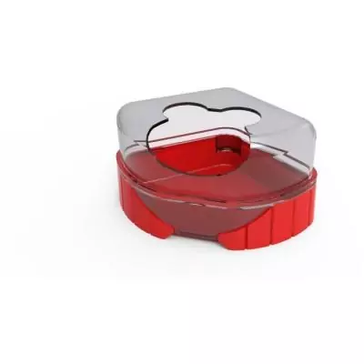 Maison de toilette Rodylounge pour petits rongeurs - Grenadine Maison de toilette Rodylounge pour petits rongeurs - Grenadine