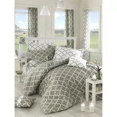Ensemble de lit 100% coton renforcé - Gris Ensemble de lit 100% coton renforcé - Gris