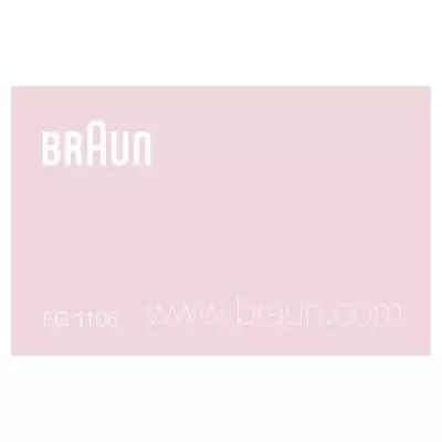 Mini-tondeuse de précision BRAUN FG1106 - Pour des sourcils impeccables