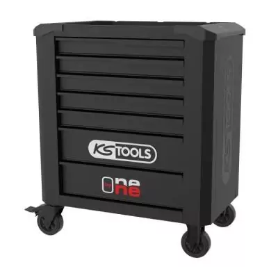 Servante d'atelier KS Tools - 7 tiroirs - Noir - Charge max 40 kg