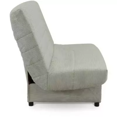 Clic-clac beige velours côtelé 3 places - 130 x 190 cm