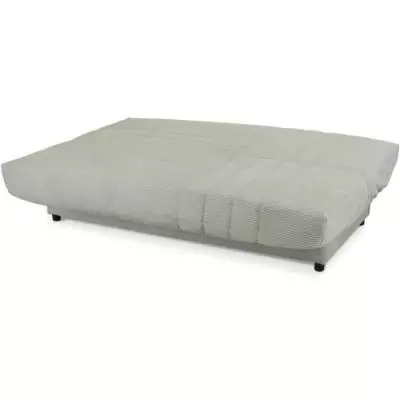 Clic-clac beige velours côtelé 3 places - 130 x 190 cm