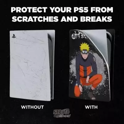 Housse en Silicone Naruto pour Playstation 5 - Accessoire PS5