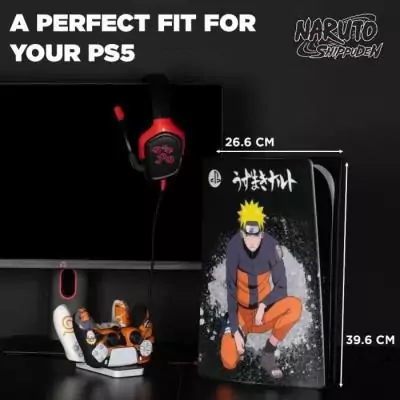 Housse en Silicone Naruto pour Playstation 5 - Accessoire PS5