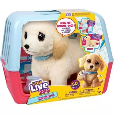 Peluche interactive LITTLE LIVE PETS - Mon chien ouchies - À partir de 5 ans